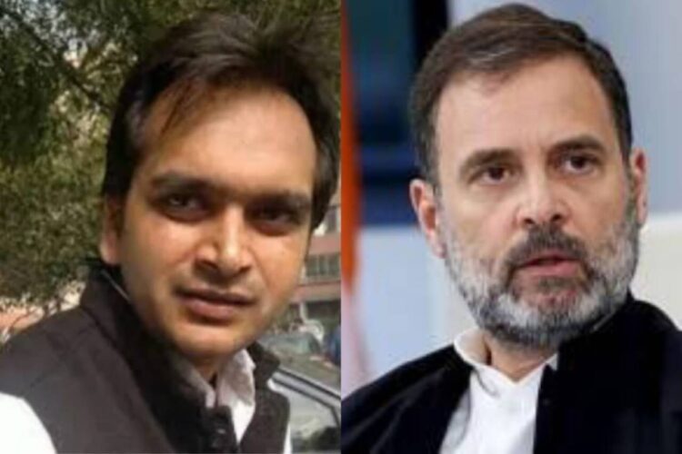 Rahul Gandhi will dump Rae Bareilly if wins both the constituencies reveals senior journalist Adesh Rawal (Image Source: X and Financial Express)