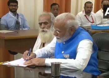 PM Modi files nomination from Varanasi