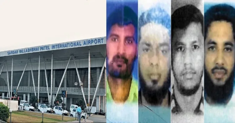 Four ISIS terrorists hailing from Sri Lanka arrested at Ahmedabad Airport