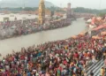 Devotees take holy dip in Ganga at 'Har ki Pauri' on Buddha Purnima