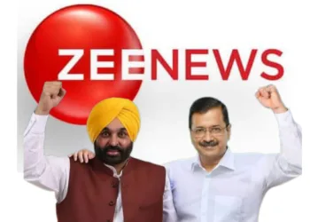 AAP forcefully shuts down Zee News in Punjab (Image Source: X)