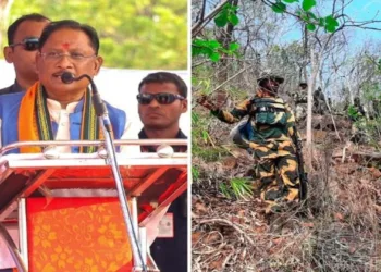 Chhattisgarh CM Vishnu Deo Sai lauds the security forces for carrying out successful operation against Maoists