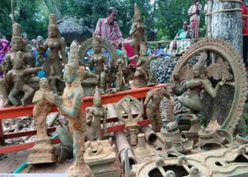 Panchaloha murtis discovered in Thanjuvur district of Tamil Nadu