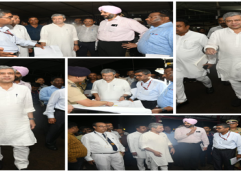 Railway Minister Ashwini Vaishnaw inspects Jagannath Rath Yatra arrangement at Puri railway station