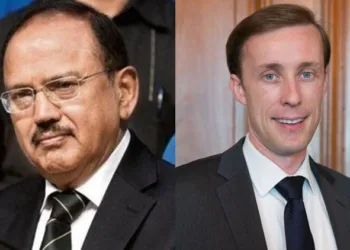 Left: Indian NSA Ajit Doval, Right: US NSA Jake Sullivan