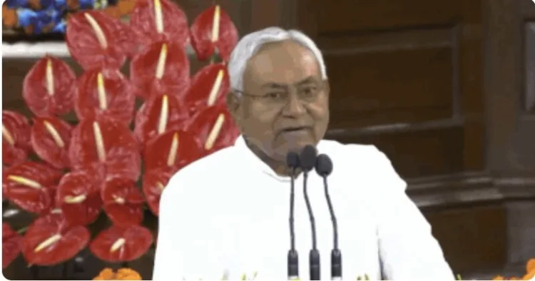 Janata Dal-United (JDU) Chief Nitish Kumar