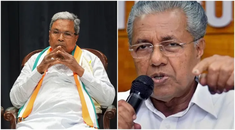 Siddaramaiah and Pinarayi Vijayan (Image Source: X)