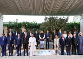 PM Narendra Modi along with G7 leaders