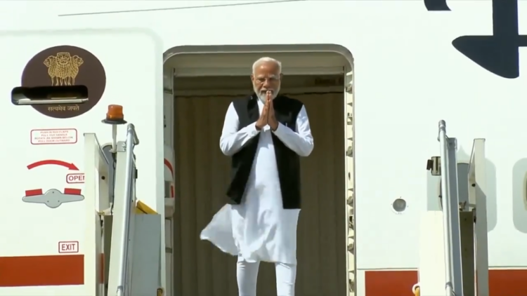 PM Narendra Modi returns to New Delhi after G7 Summit in Italy