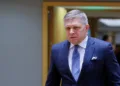 Slovakia's Prime Minister Robert Fico