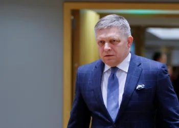 Slovakia's Prime Minister Robert Fico