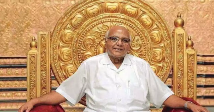 Ramoji Rao, the chairman of the Eenadu media group and founder of Ramoji Film City