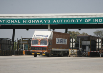 Signboard of NHAI