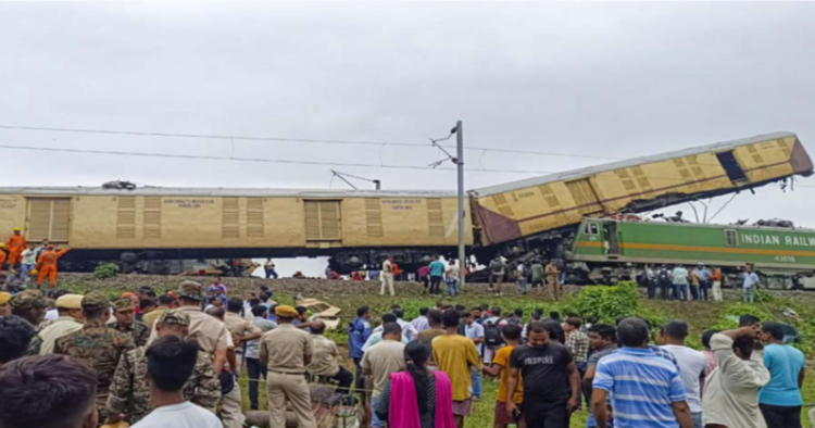 Site of the West Bengal Train Accident