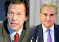 Left: Former PM of Pakistan (Imran Khan), Right: Shah Mehmood Qureshi