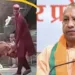 Hindus in Jogidher village, Uttar Pradesh protest over a Muslim family slaughtering a buffalo near a Shiva temple.