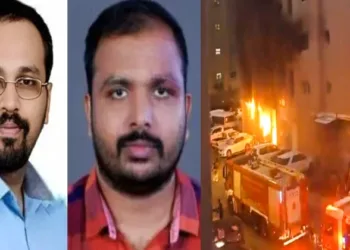 Lucose and Sajan George lost their lives in Kuwait fire accident (Source: ANI)