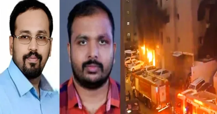 Lucose and Sajan George lost their lives in Kuwait fire accident (Source: ANI)