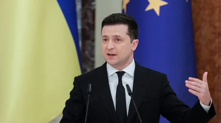 Ukraine President Volodymyr Zelenskyy