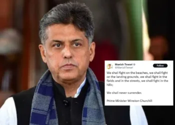 Congress leader Manish Tewari (Image Source: X and BT)