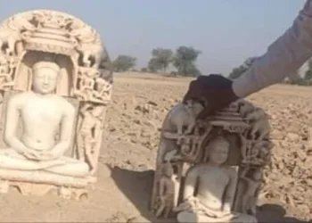 8th century Tirthankara Mahavira idols found in Dhilki