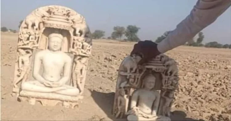 8th century Tirthankara Mahavira idols found in Dhilki