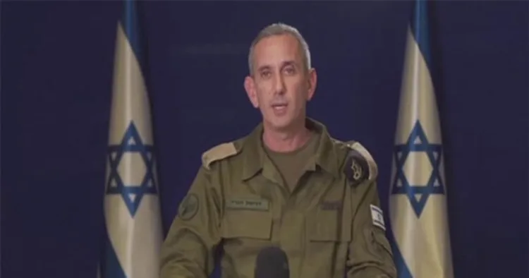 IDF spokesperson Daniel Hagari