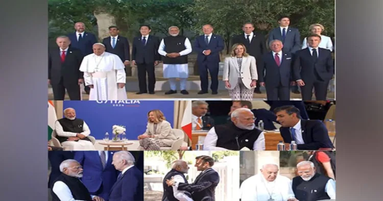 PM Modi shares glimpses of highlights from G7 Summit in Italy