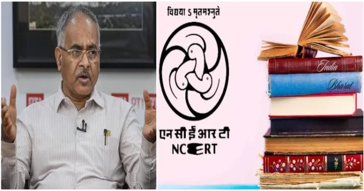 Director of NCERT, Dinesh Prasad Saklani (Left)