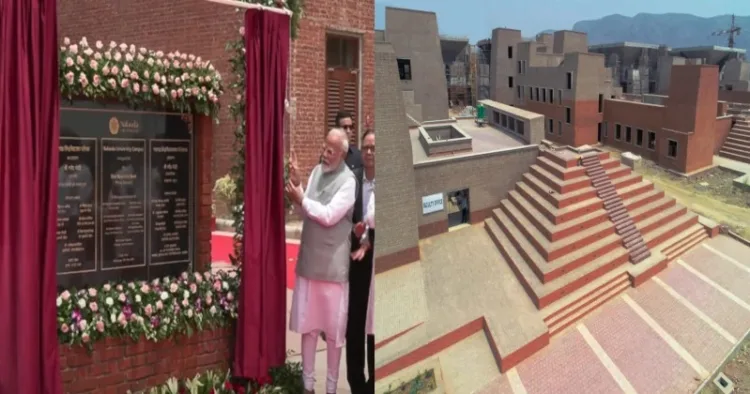 Prime Minister Narendra Modi inaugurates new campus of Nalanda University in Rajgir, Bihar