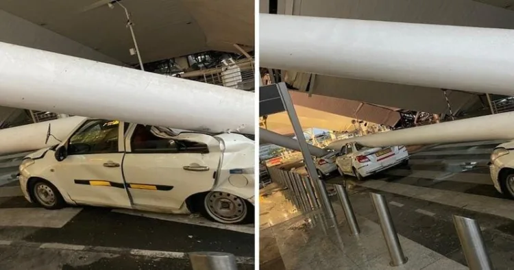 Roof collapse at Delhi Airport