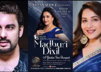 Rehan Siddiqi and Madhuri Dixit (Image Source: X)