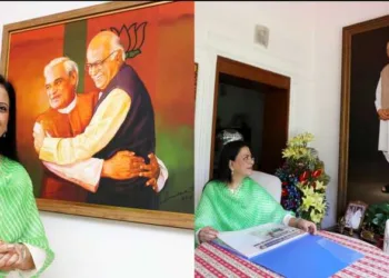 Pratibha Advani, daugher of BJP leader Lal Krishna Advani ( Photo Credit: Sipra Das)