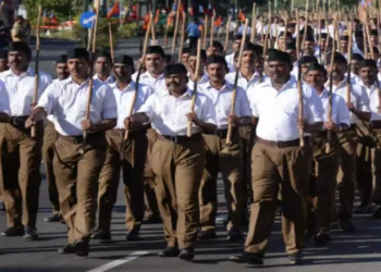 Rashtriya Swayamsevak Sangh's path sanchalan (Image: File Photo)