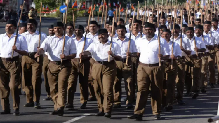 Rashtriya Swayamsevak Sangh's path sanchalan (Image: File Photo)