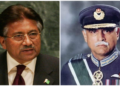 (Left)General Pervez Musharaff (Right) Pakistan Air Chief Marshall Parvaiz Qureshi