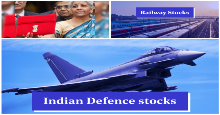 Pre Budget 2024 expectations drive railways and defence stocks