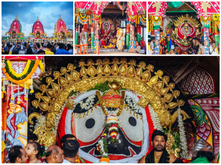 Devotees throng Puri to see deities In ‘Suna Besha’