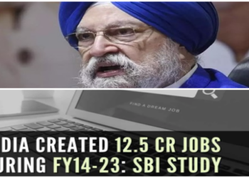 Hardeep Puri lauds SBI report on employment