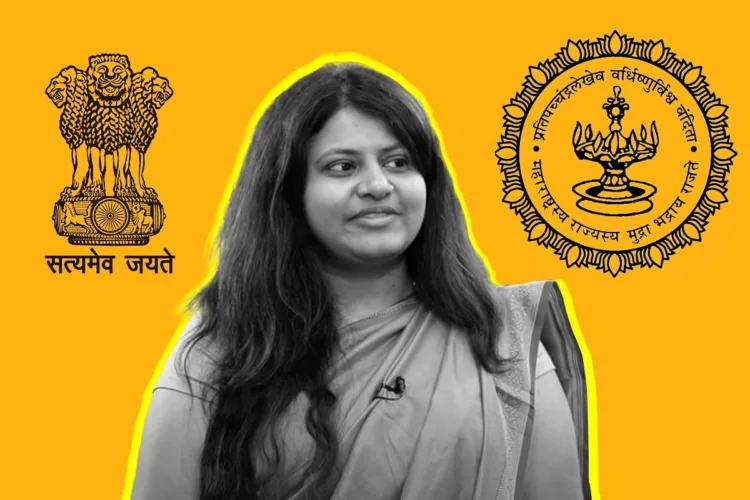 Trainee IAS Puja Khedkar (Image Source: Swarajya)