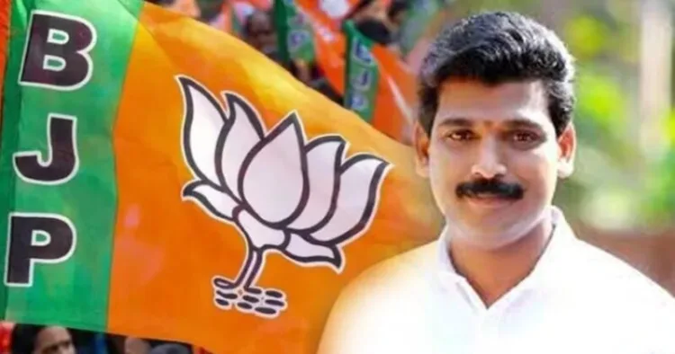 BJP Thrissur District president Adv. K.K. Aneeshkumar
