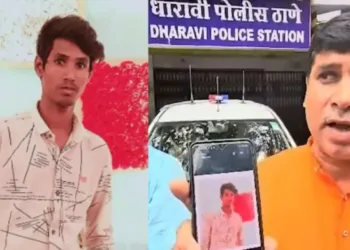 Arvind Vaishya (L) who was killed after Islamists attacked him and the Vishva Hindu Parishad members talking to the media (R) after the murder (Image Source: X)