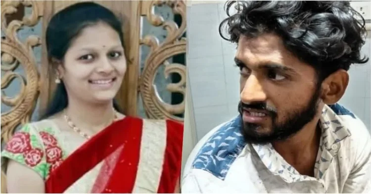 (Left) Neha Hiremath (Right) Accused Fayaz