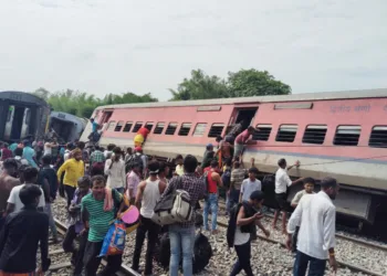 Chandigarh-Dibrugarh Express Derails Near Gonda (Image Source: The New Indian Express)