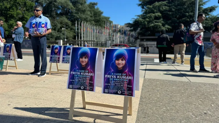 Sindhi Foundation Protest (UNHRC Geneva)