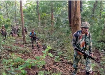 Security forces in Maoists hit areas