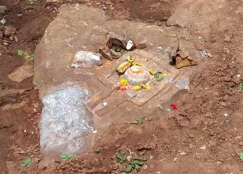 Discovery of Shiva Lingam at Srisailam