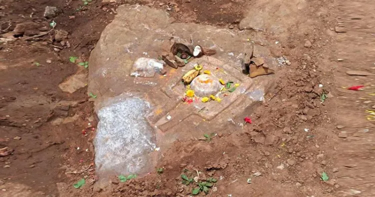 Discovery of Shiva Lingam at Srisailam