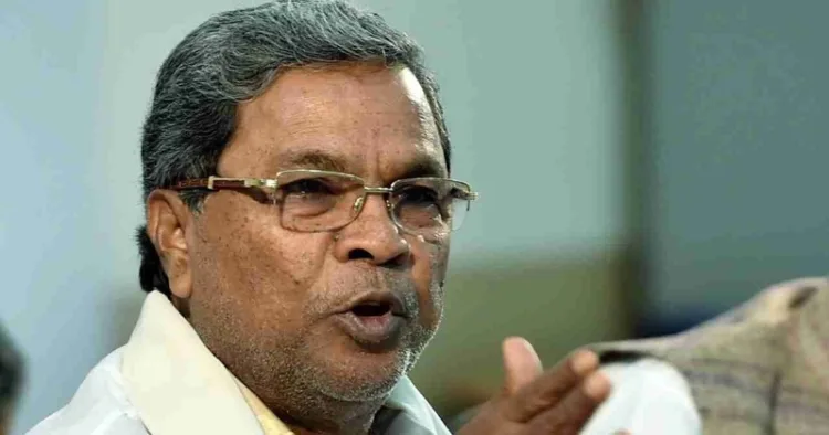 Karnataka Chief Minister Siddaramaiah