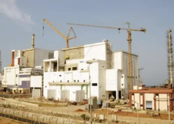 Overall view of Turbine and Nuclear island connected building of PFBR (Image courtesy: BHAVINI)